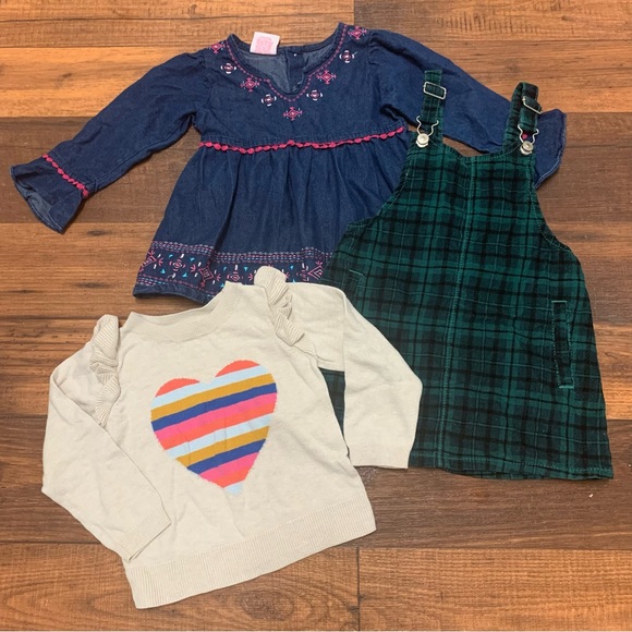 Other - Toddler Girl Clothes Size 3T Mix Dresses Sweater